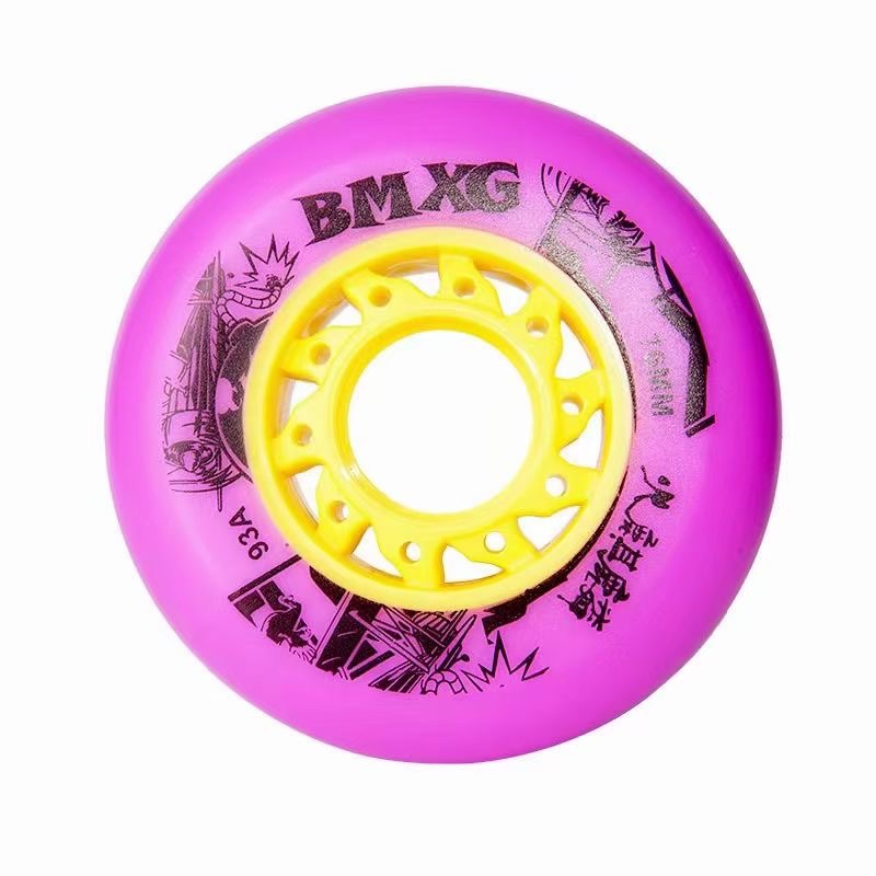 Eight purple with axle bearings